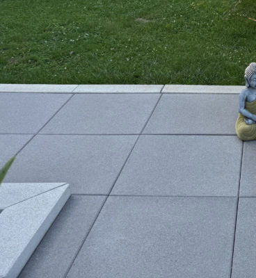 image de Kugelgestrahlte Terrassenplatten