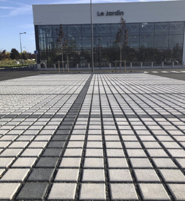 image de Pavés écologiques drainants