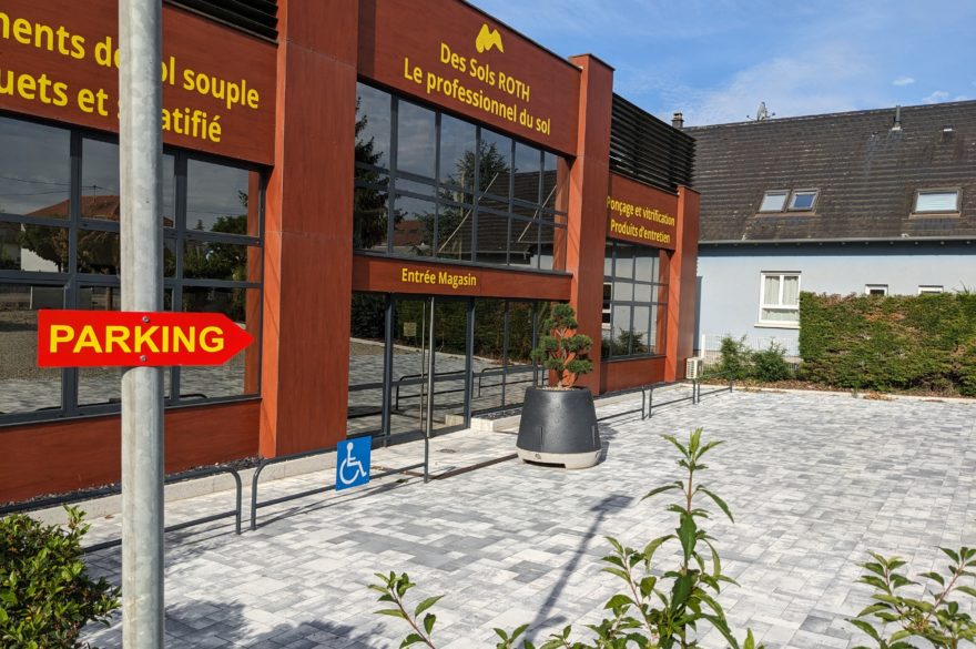 Pavé Triano entreprise Roth à Mommenheim